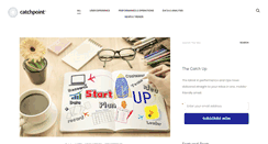 Desktop Screenshot of blog.catchpoint.com